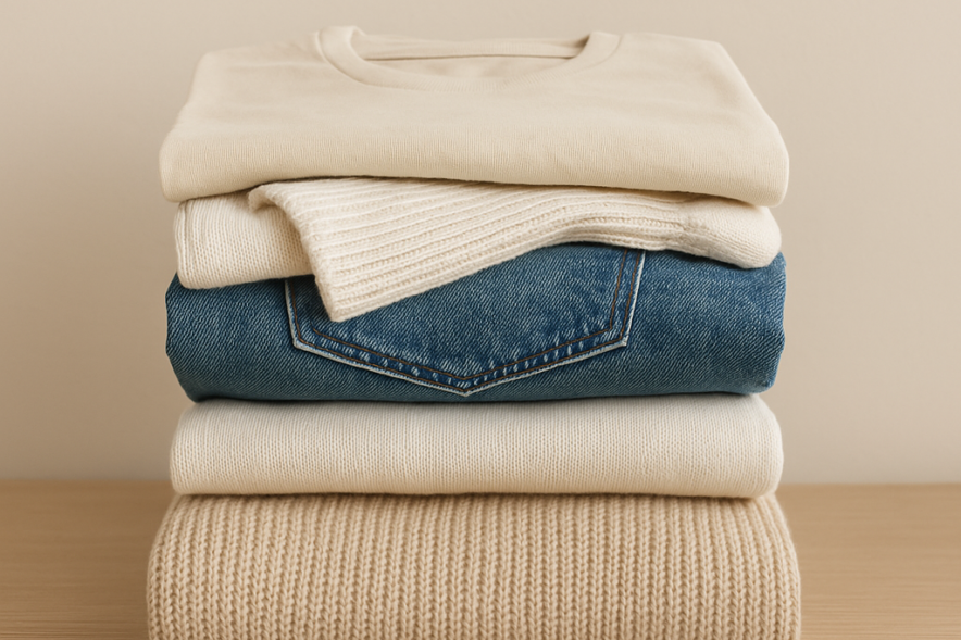 Nette kleding stapel